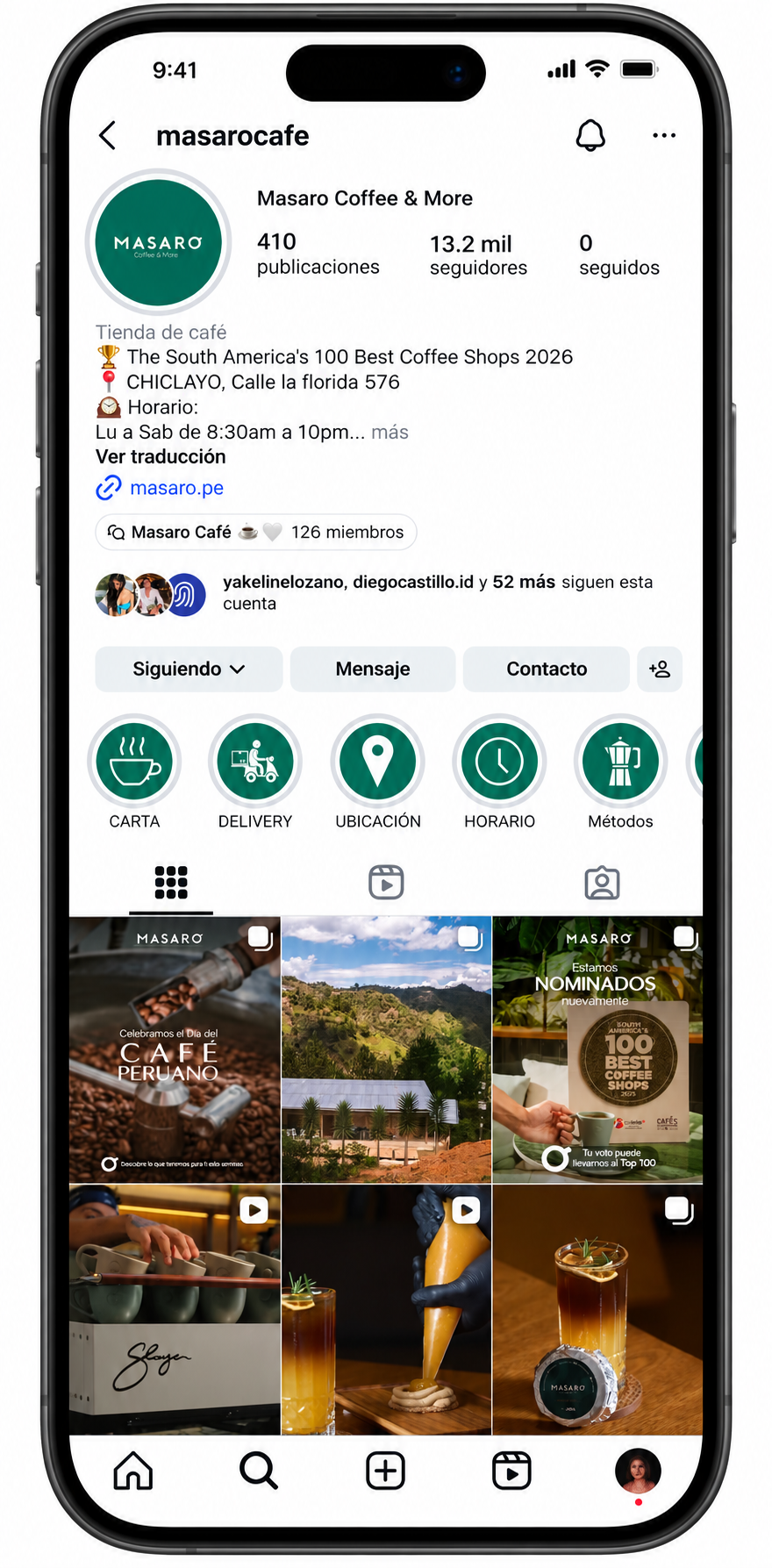 Perfil y publicaciones de Masaro