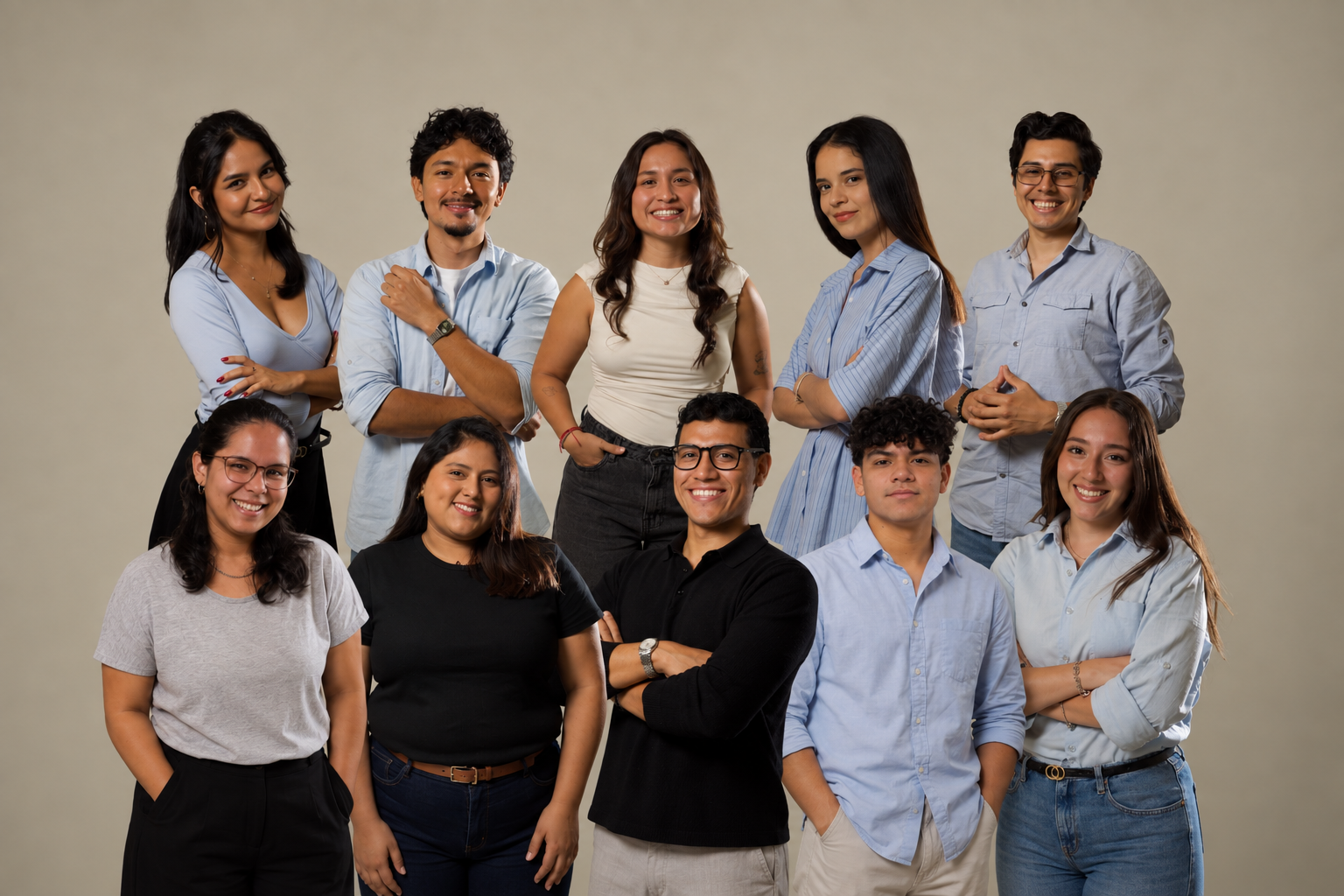 Las diez personas del equipo de Identity